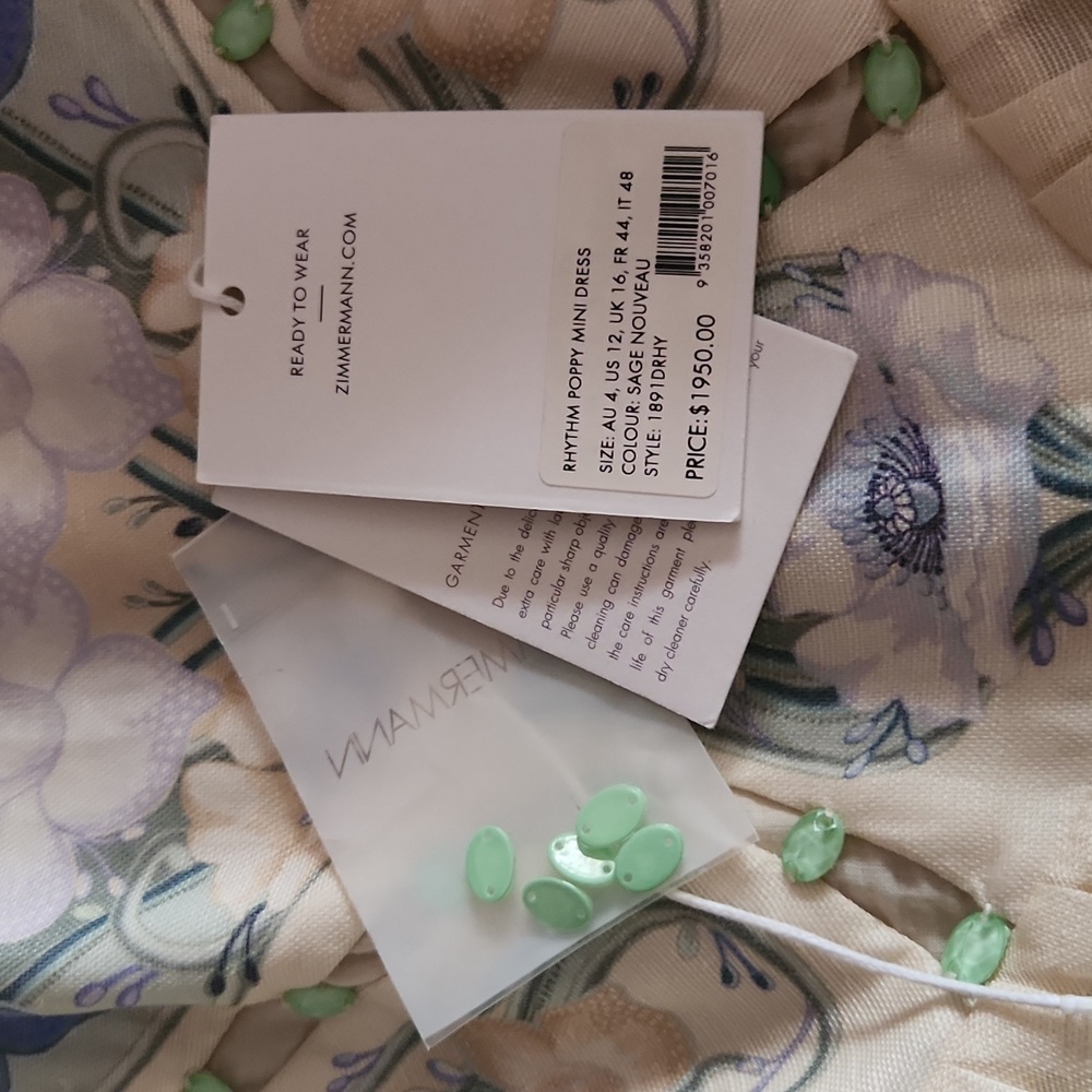 Zimmermann Dress Aus Size 4 - Picture 8 of 8